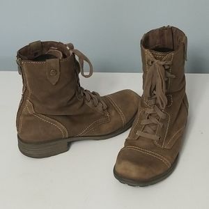 Cobb Hill Zip Up Leather Boots